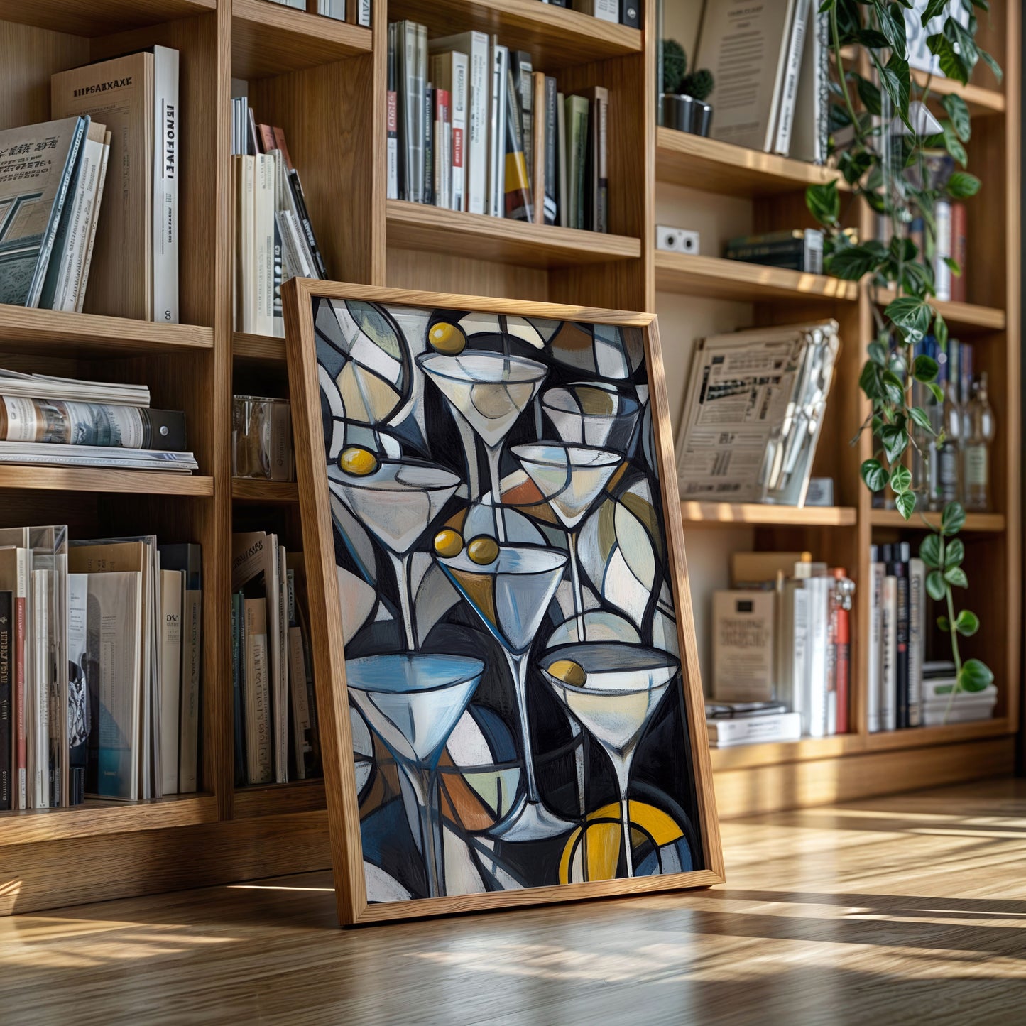 Martinis Dance In Cubist Night