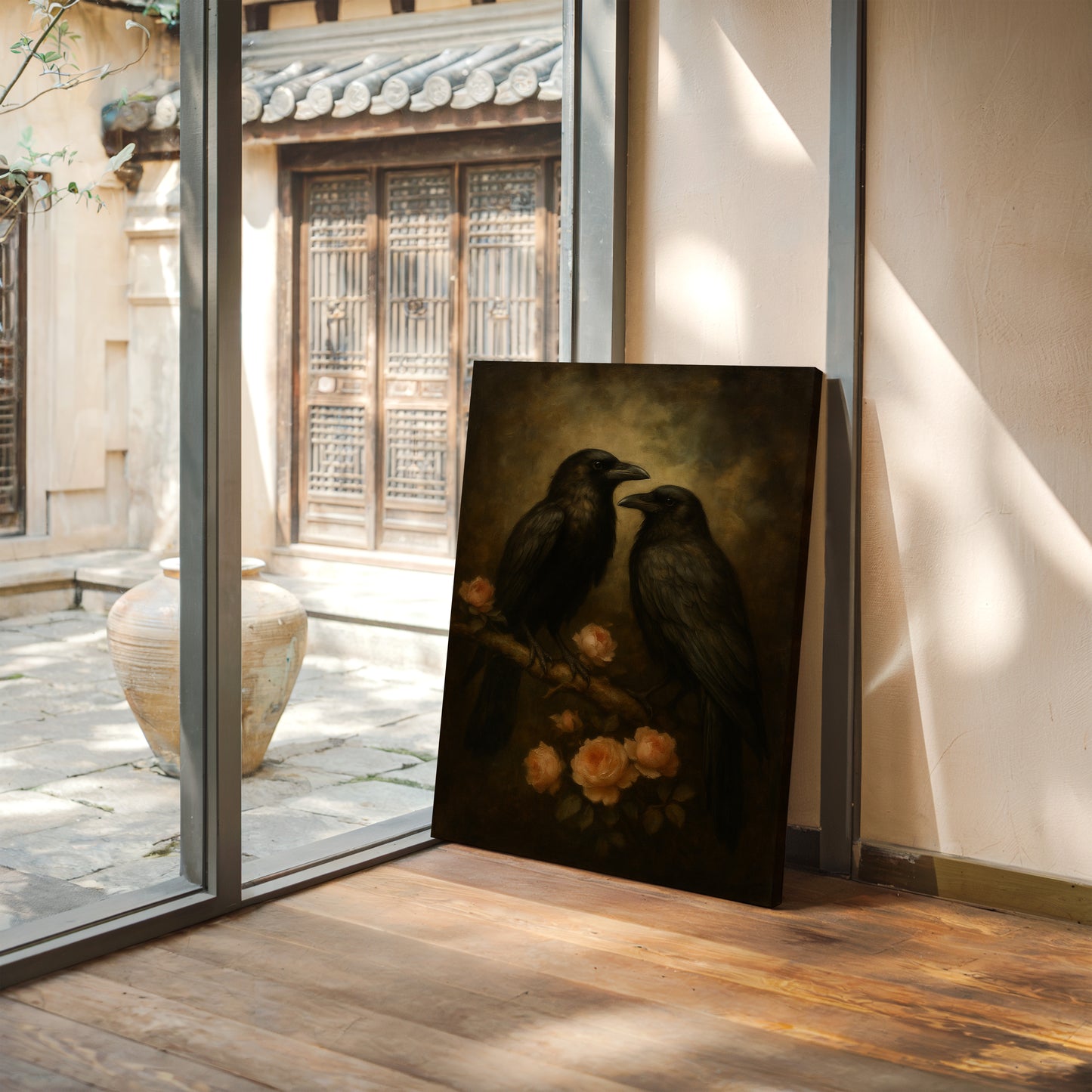 Ravens Among the Roses