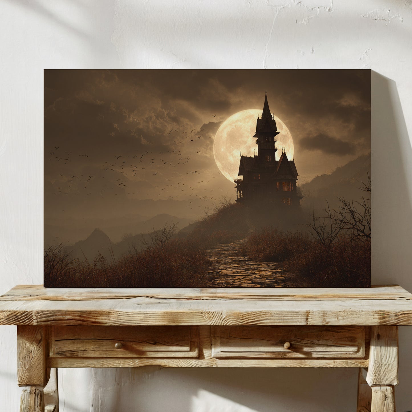 The Watcher Beneath the Moonlight