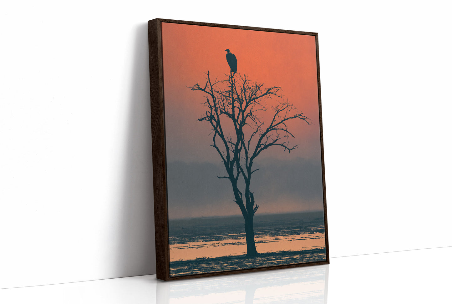 Vulture at Dusk's Edge
