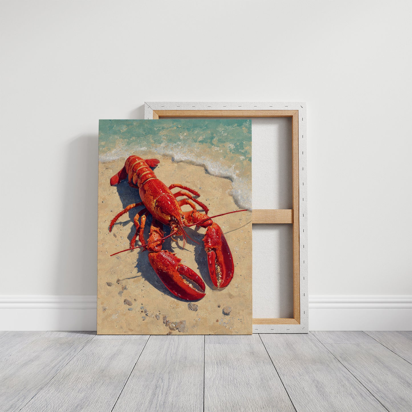 Scarlet Tides Meet Sandy Shores