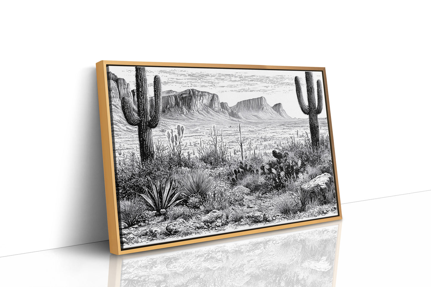 Etched in the Desert Silence