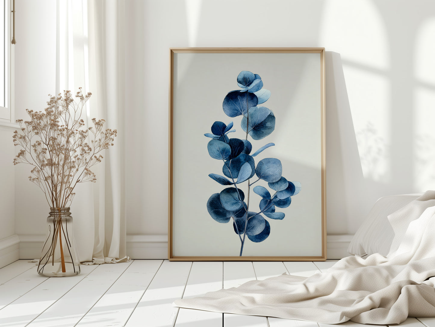 A Dance of Blue Leaves