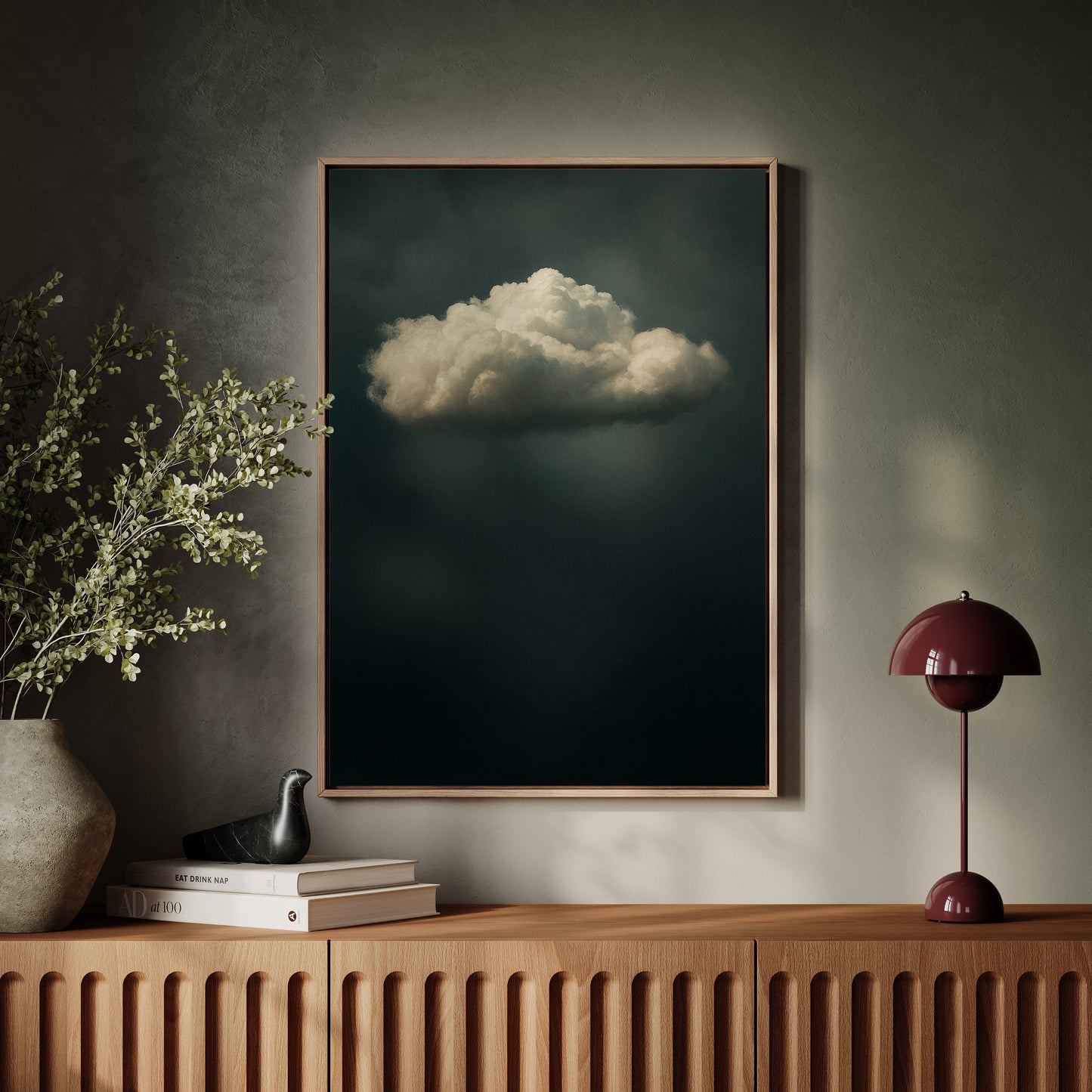 Lone Cloud in Quiet Storm