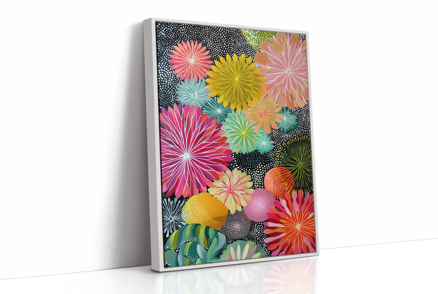 Starbursts Dance In Rainbow Gardens