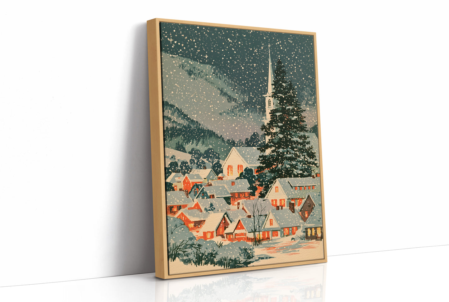Silent Night Over the Steeple