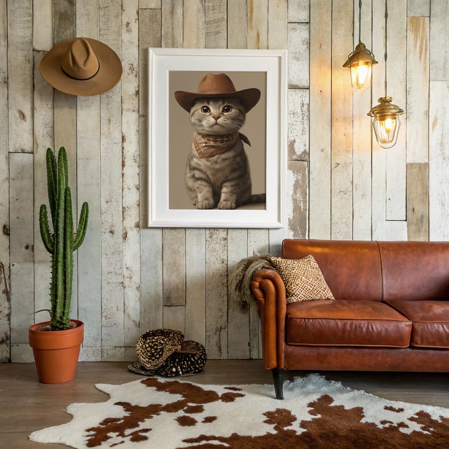 A Feline Cowboy's Daydream