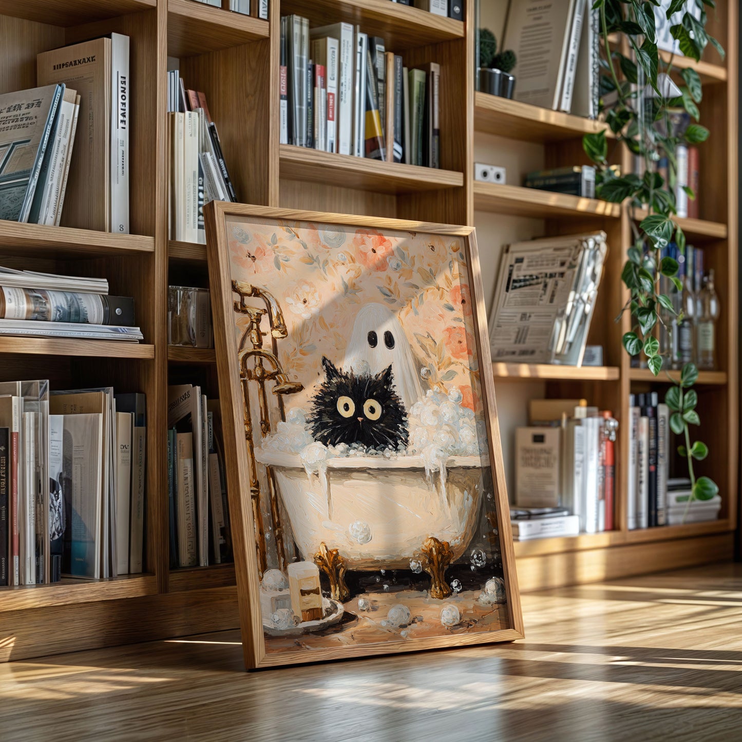 A Sudsy Reunion in the Tub