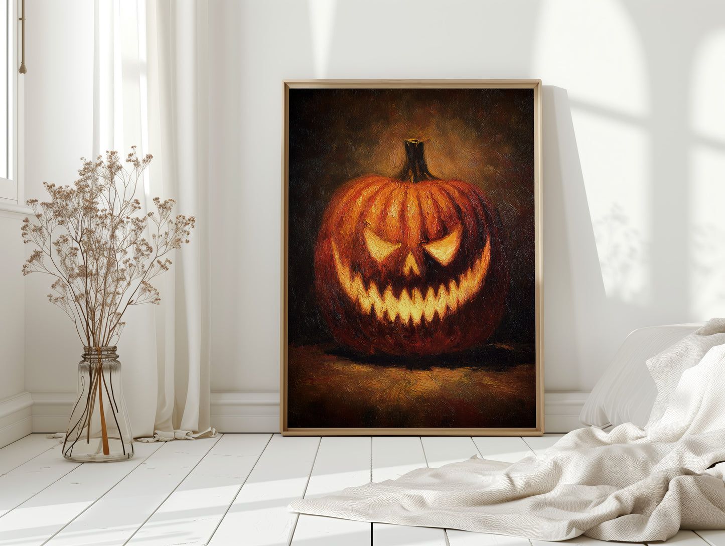 Flickering Grin of Autumn's Haunt
