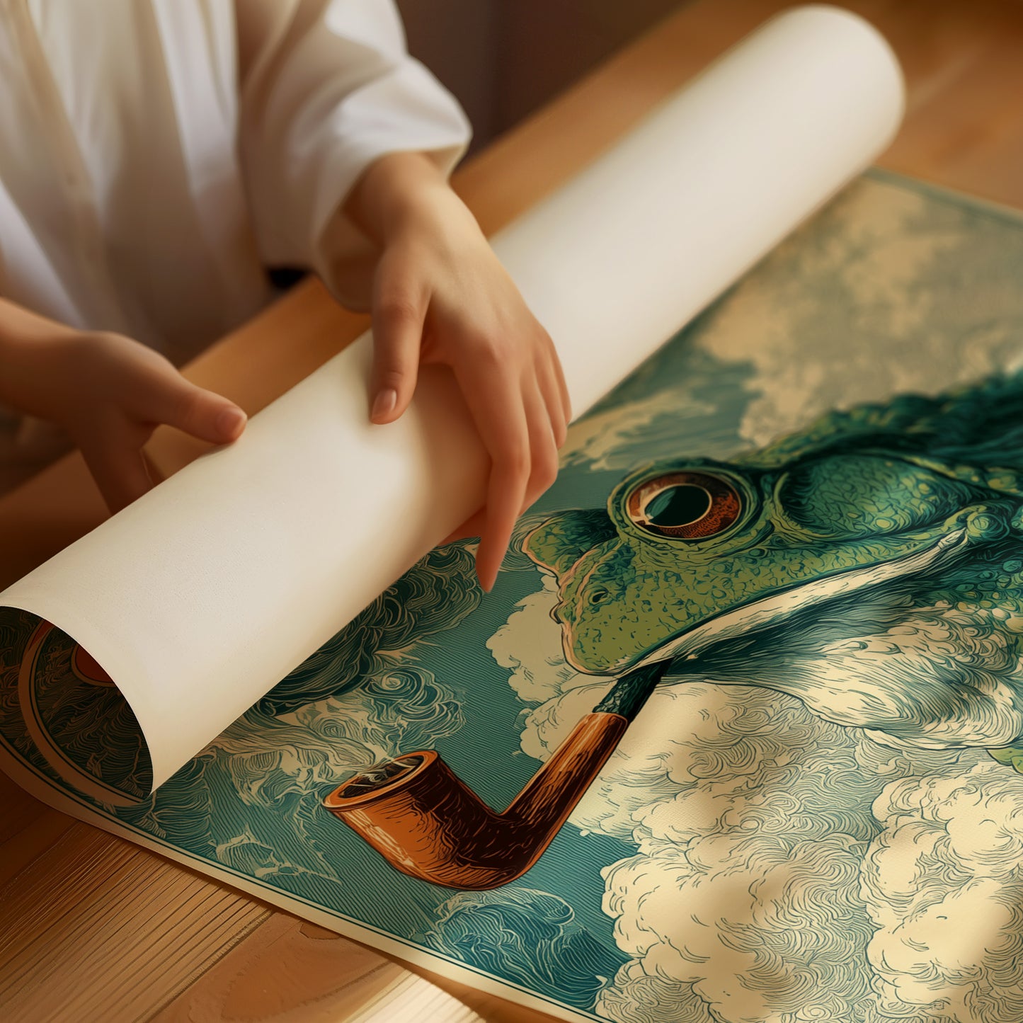 The Toad's Evening Pipe
