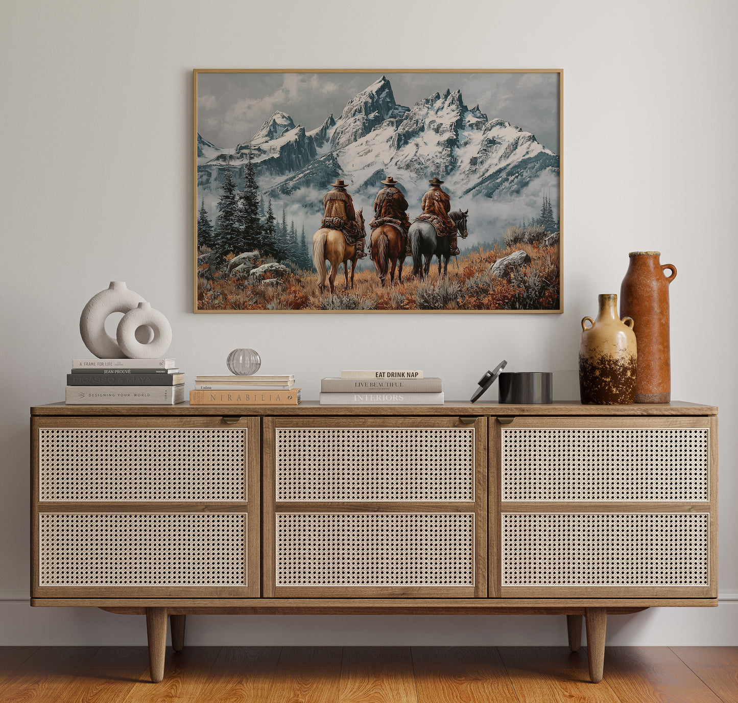 Three Riders Face Winter's Crown