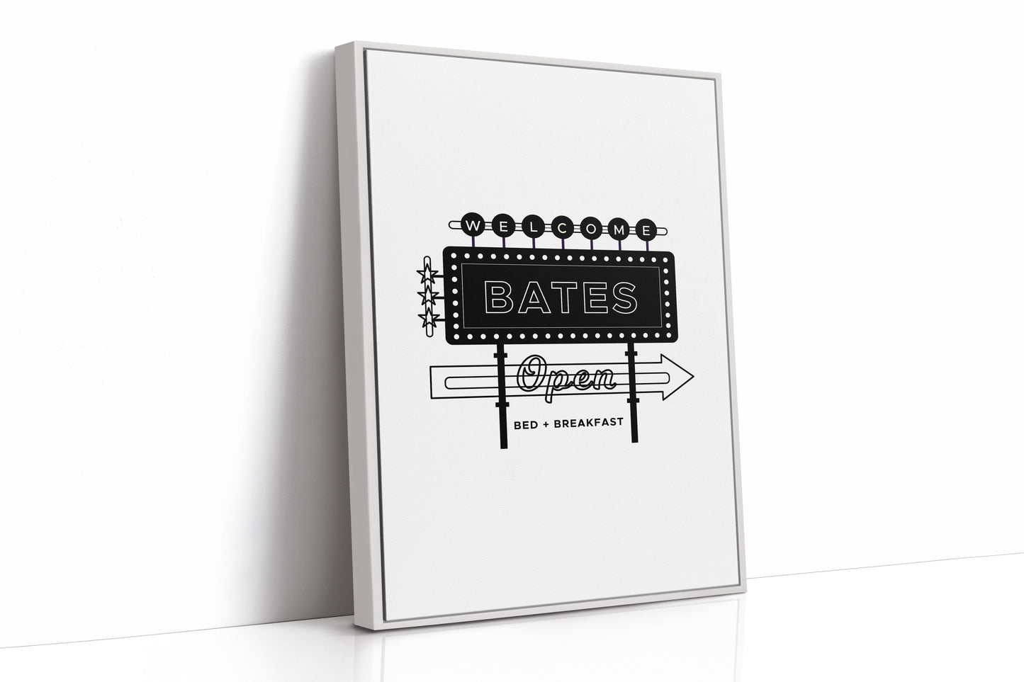 Neon Nights At Small Town Crossroads