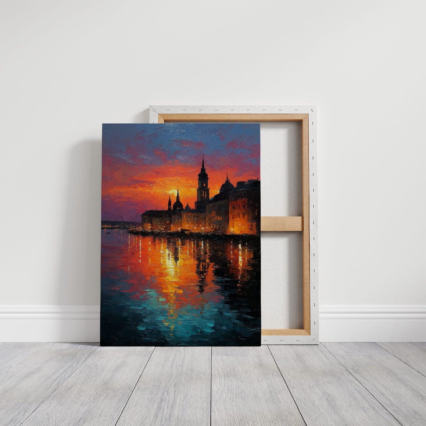 The City That Glows at Dusk