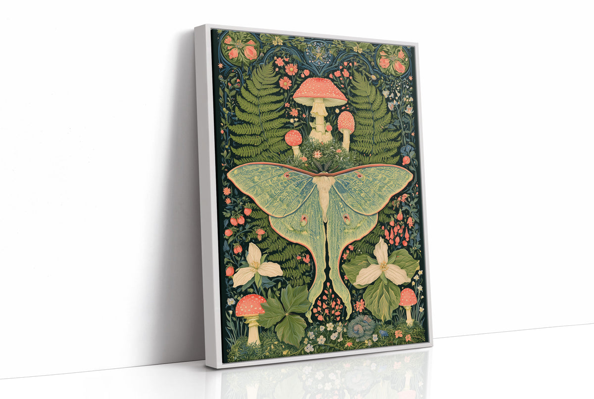 Luna Moth's Mushroom Court