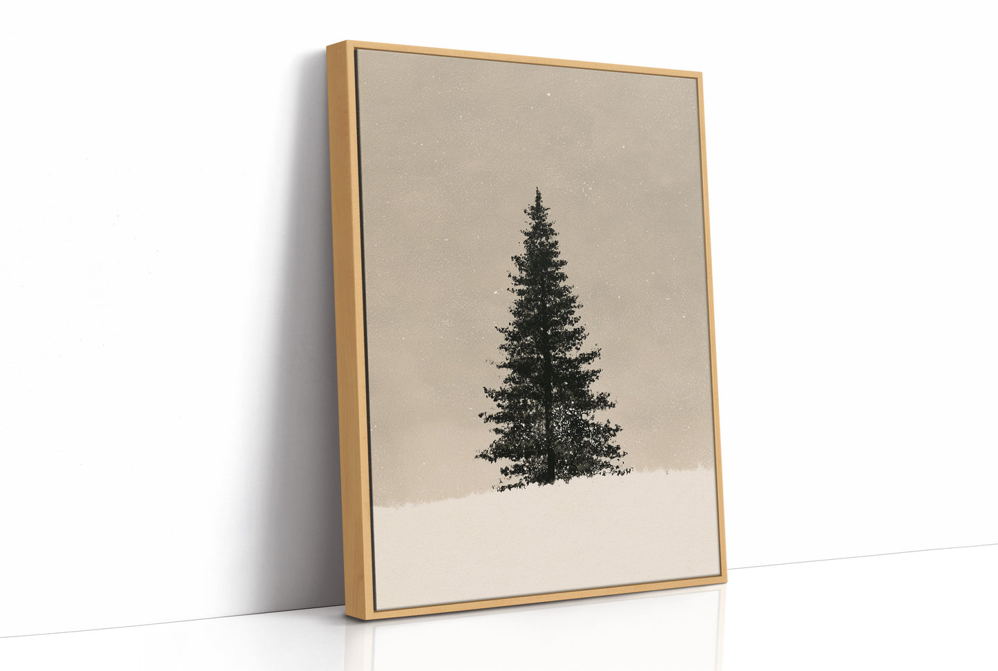 Solitary Pine, Quiet Beige
