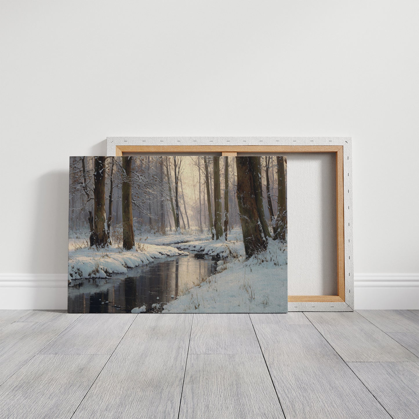 Winter Creek Finds Golden Light