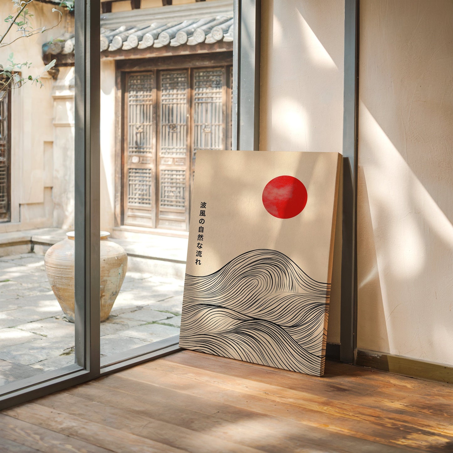 Minimalist Japanese Waves – Timeless Flow of Nature