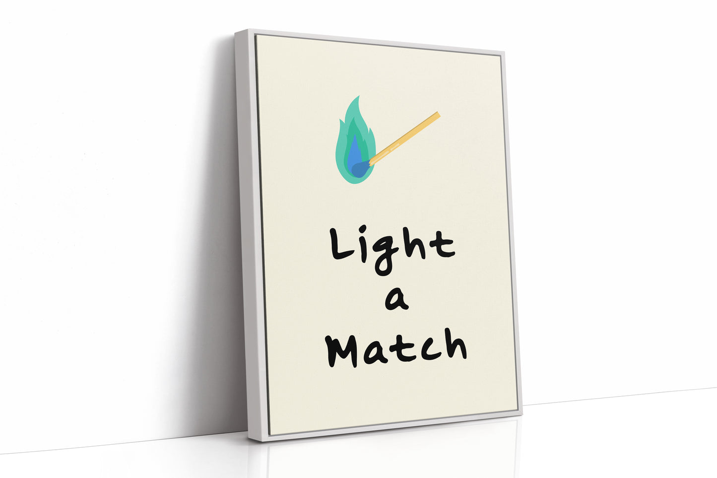 Mint Flames Dance Their Story