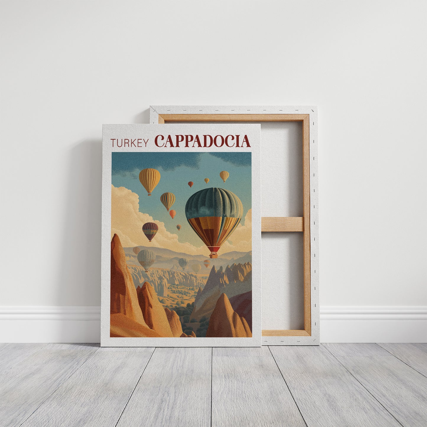 Dawn Drifts Over Cappadocia