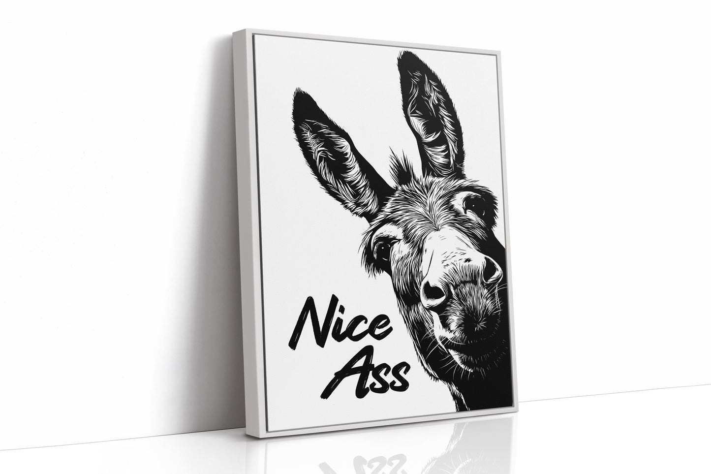 Nice Ass Donkey Humor Print