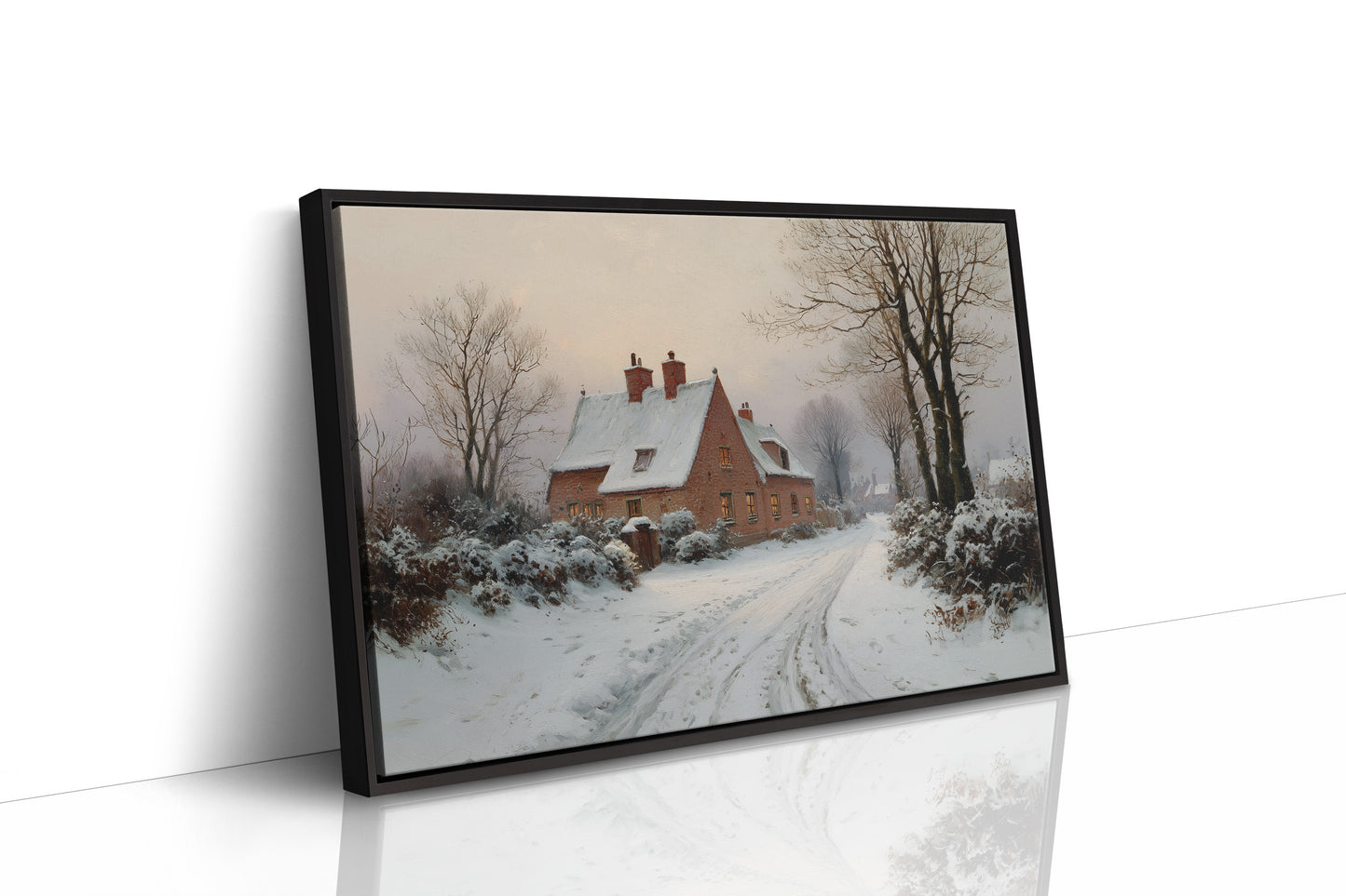 Brick Cottage Awaits Winter Stories