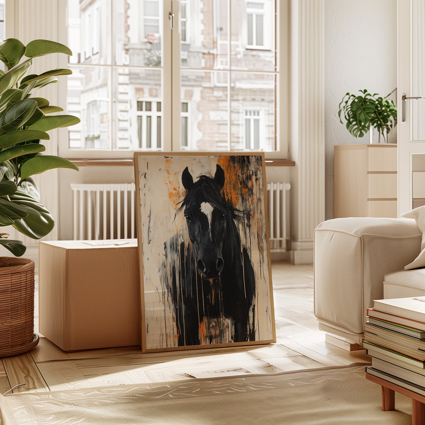 Burnt Sienna Blaze Stallion