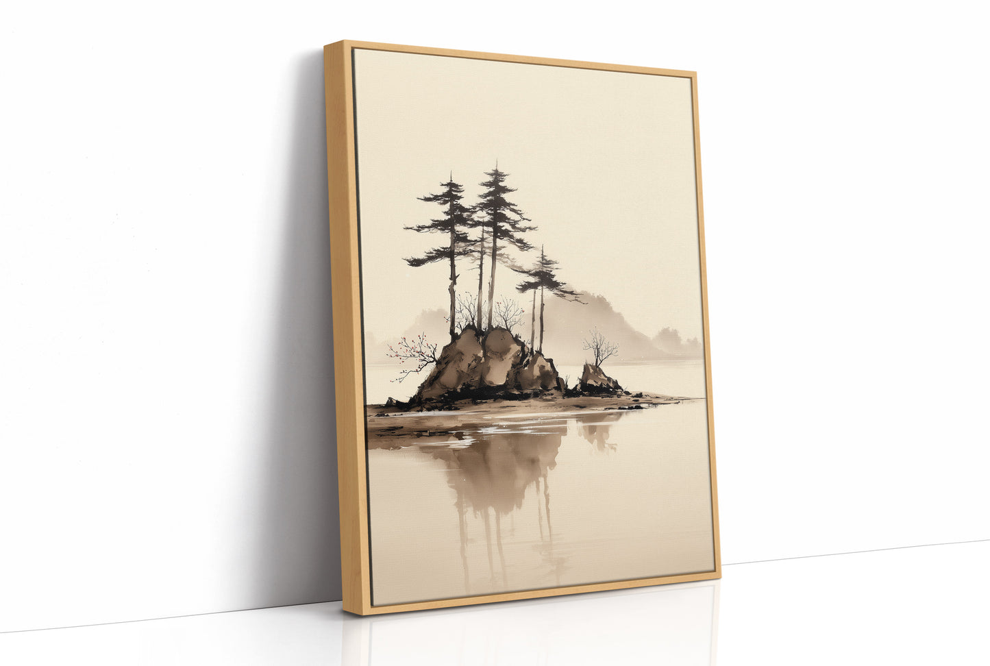 Stillness Between the Pines
