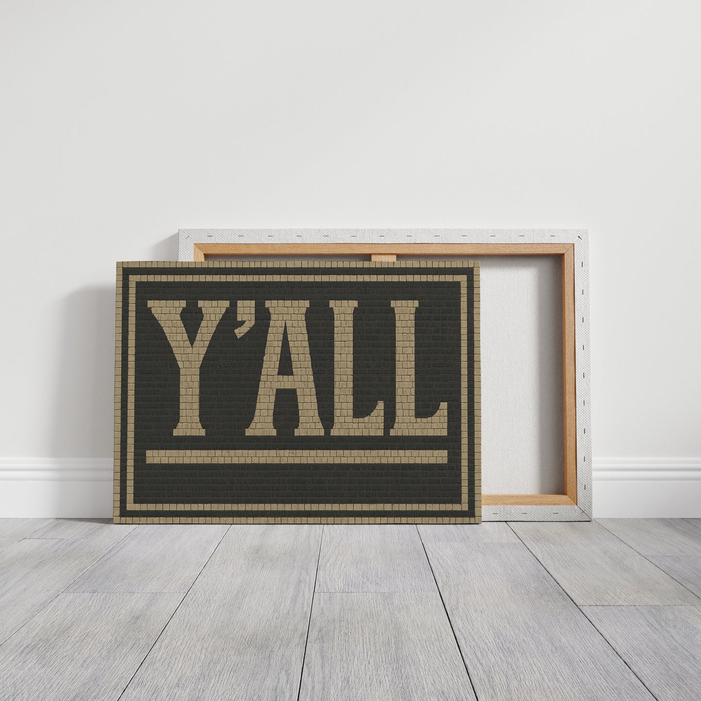Y’ALL Mosaic Wall Art