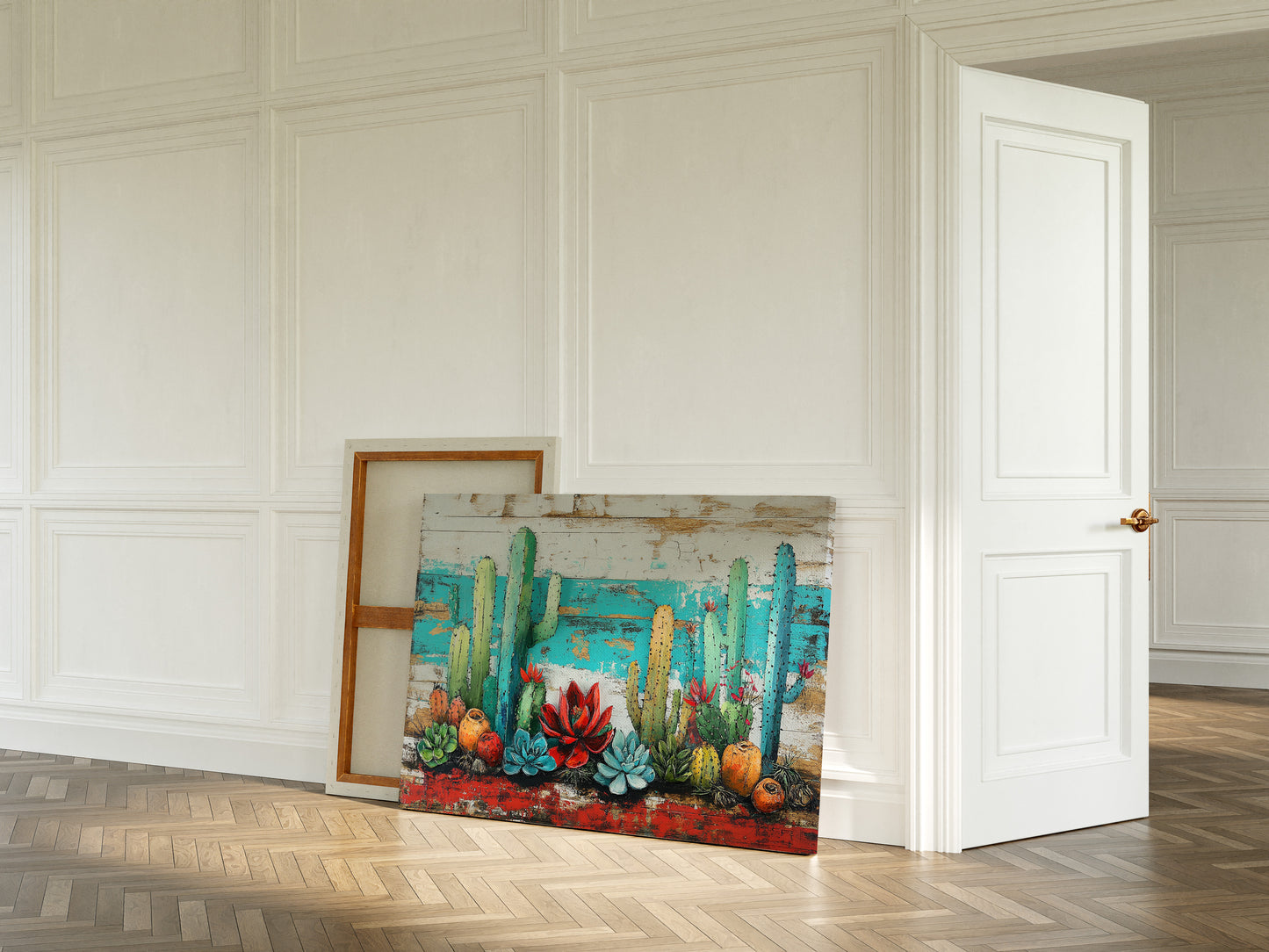 Desert Blooms Paint Turquoise Dreams