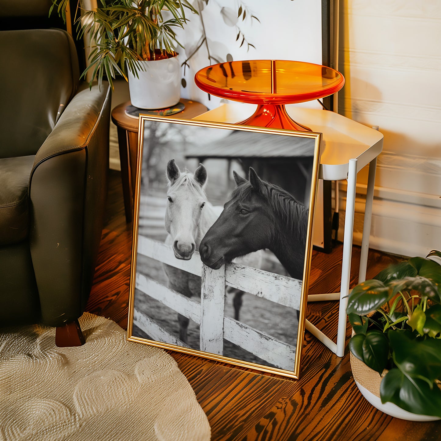 Old Friends at the Fence