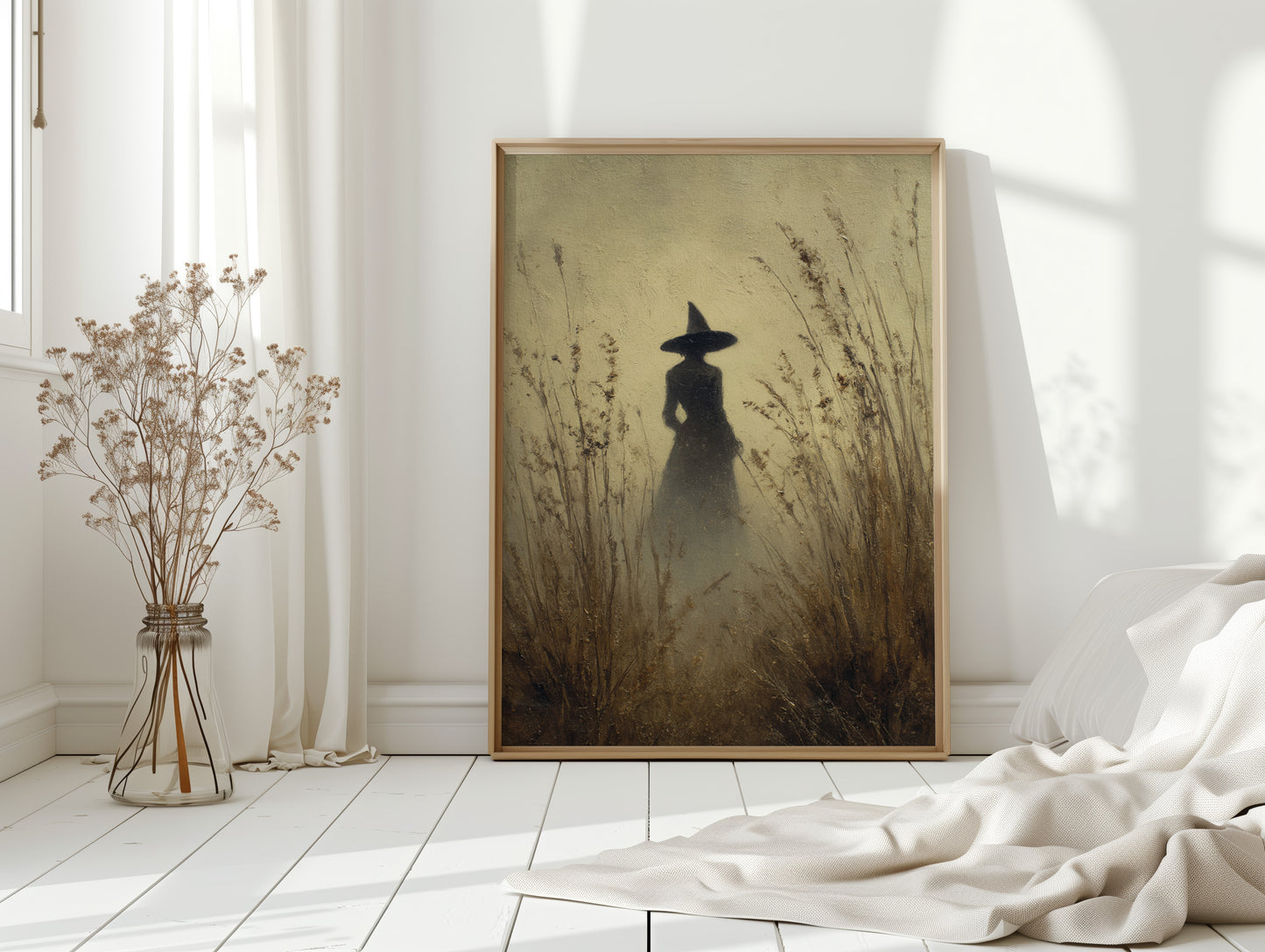 A Figure Beneath the Mist