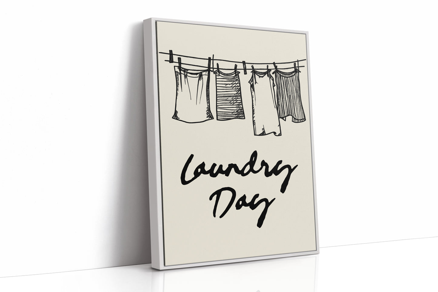 Clothespins Dance In Morning Light