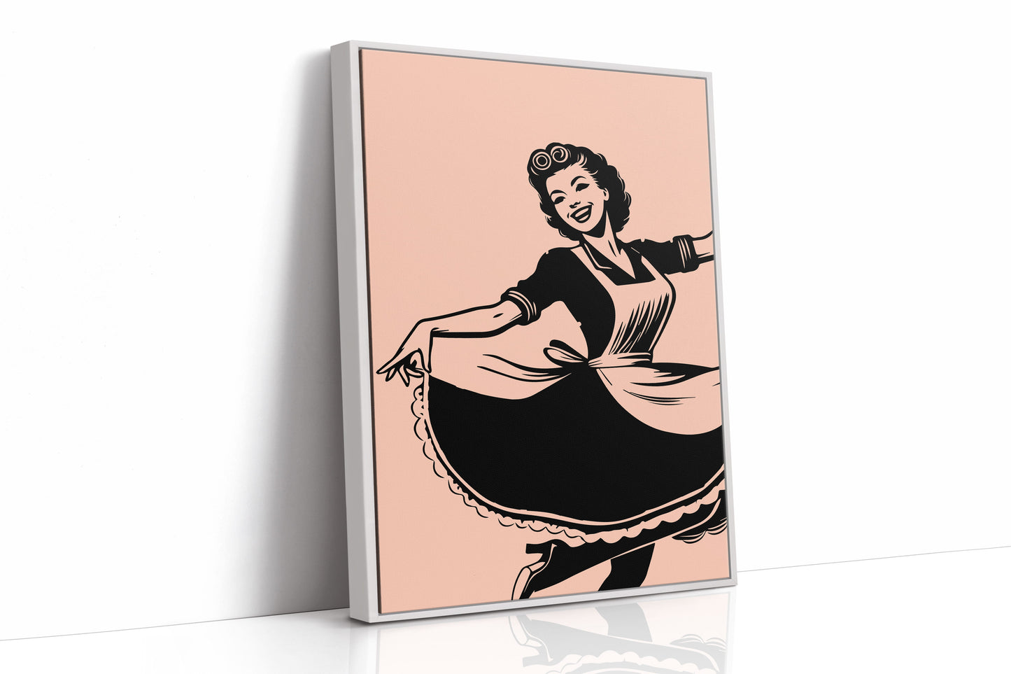 Aprons Dance Through Blush Kitchen Light