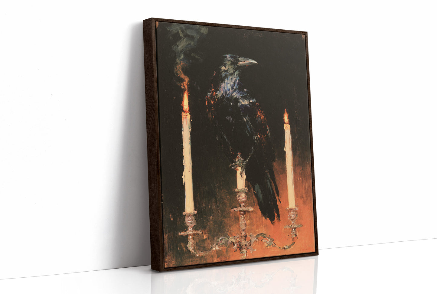 The Raven's Candlelit Perch