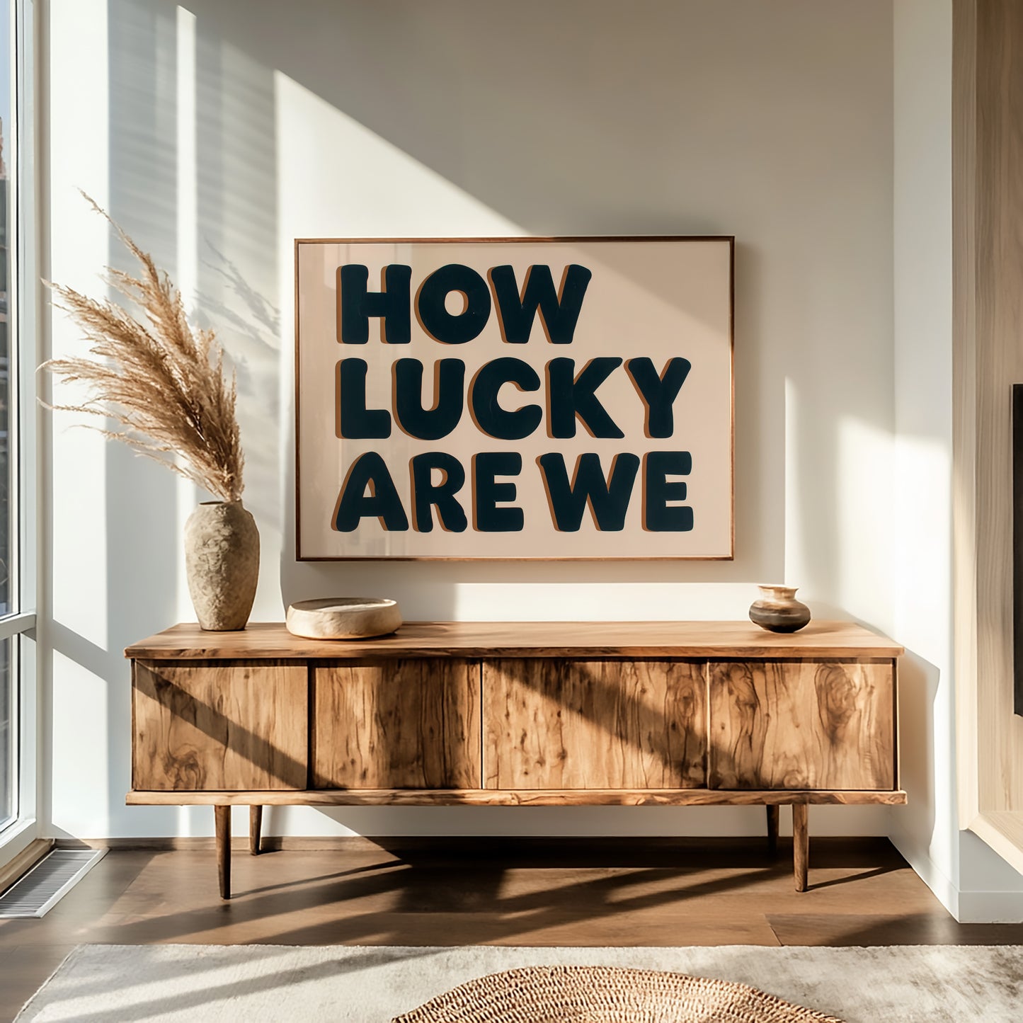 Fortune Smiles In Bold Letters