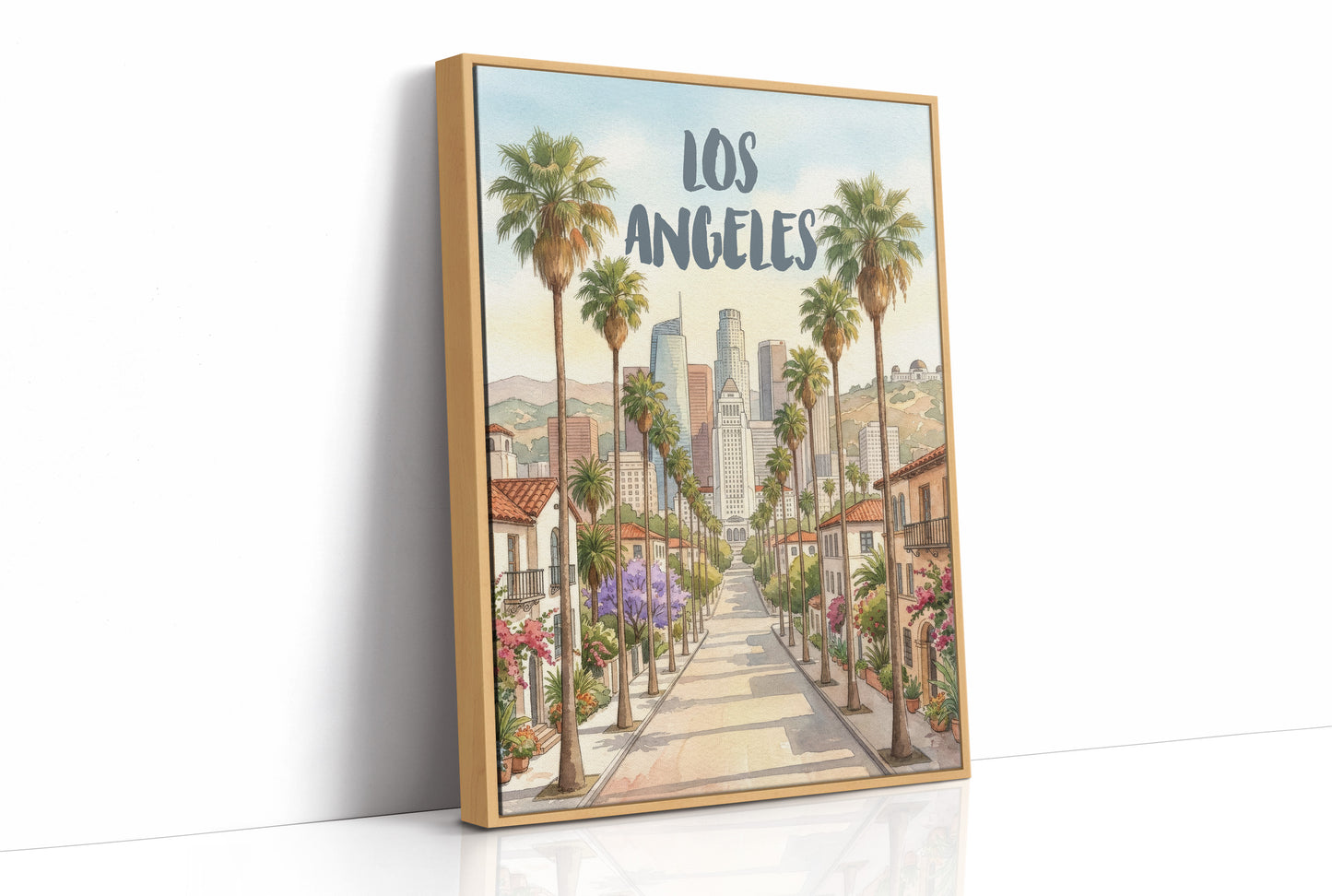 LA in Watercolor