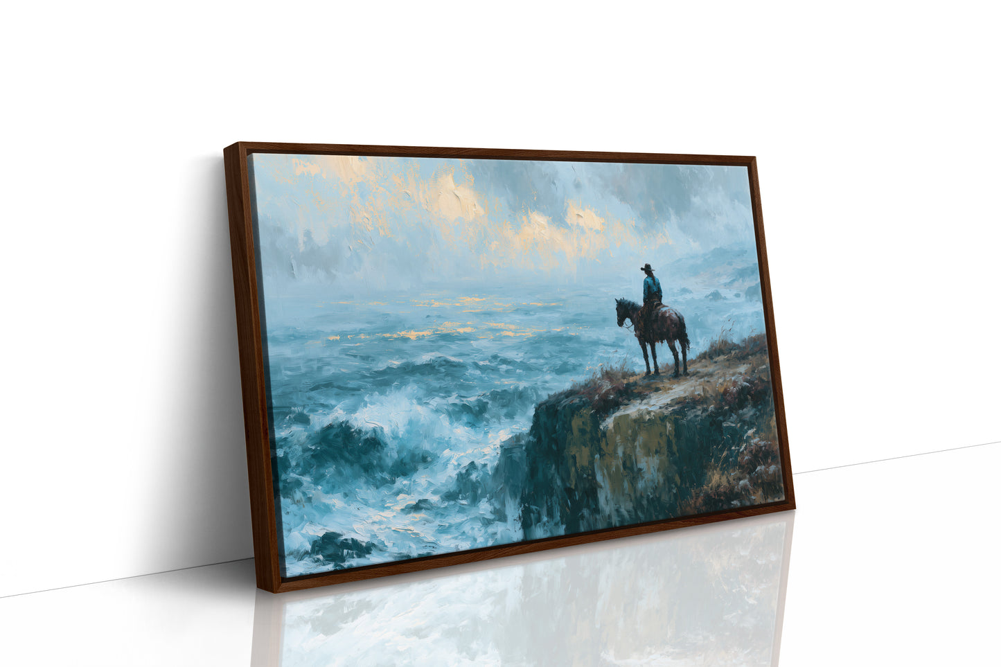 Cliffside Cowgirl at Sea's Edge