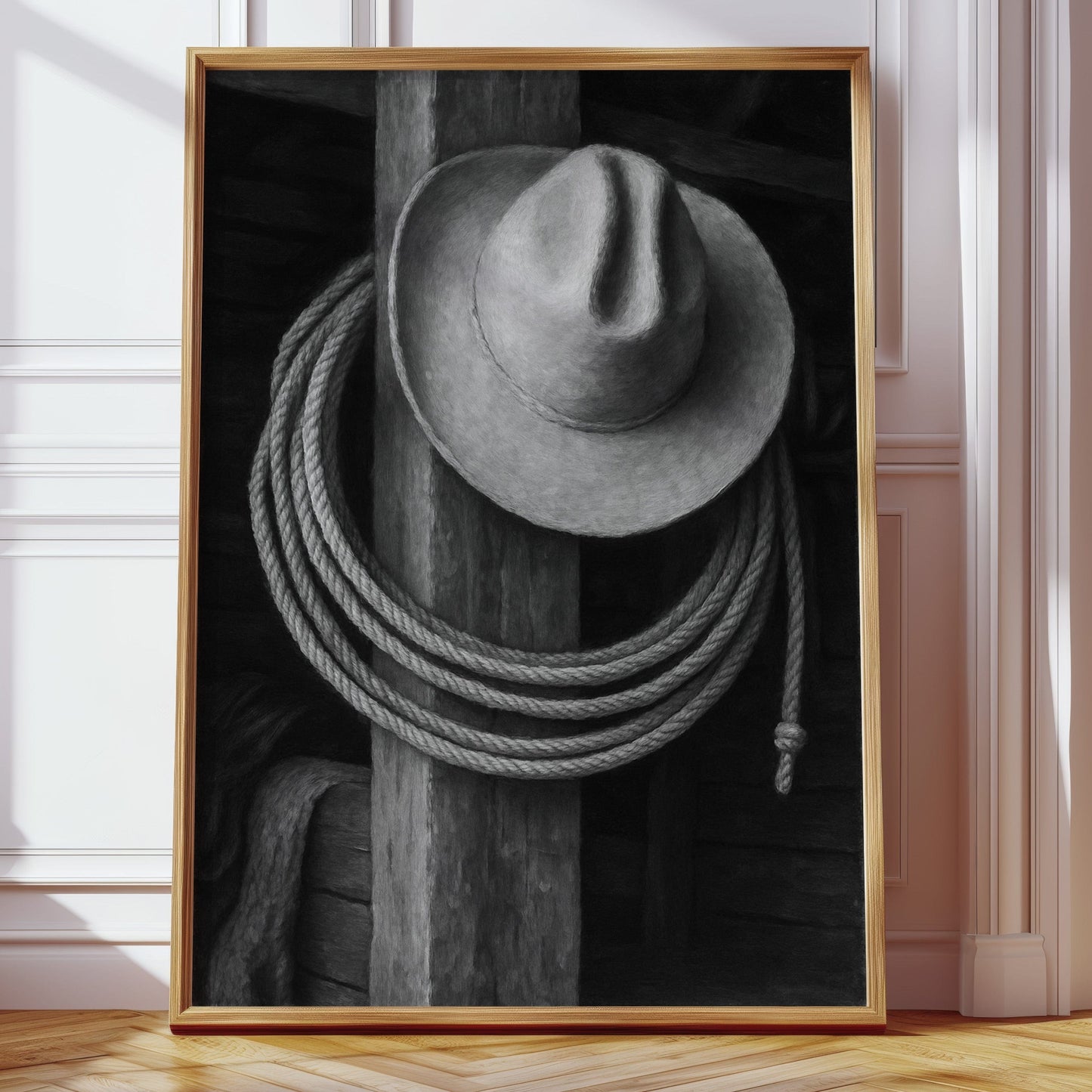 Cowboy Hat and Lasso
