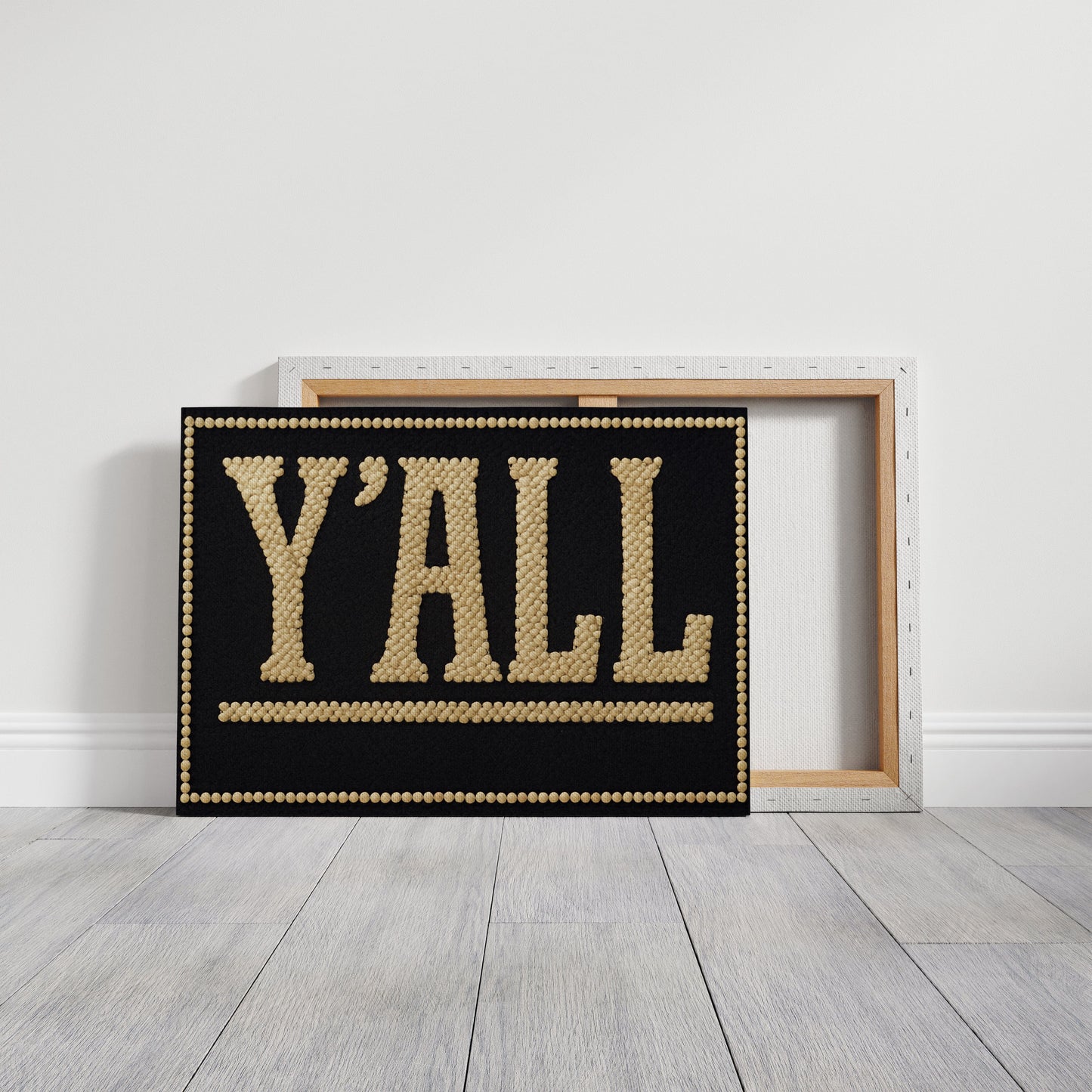 Y’ALL Western Beaded Sign