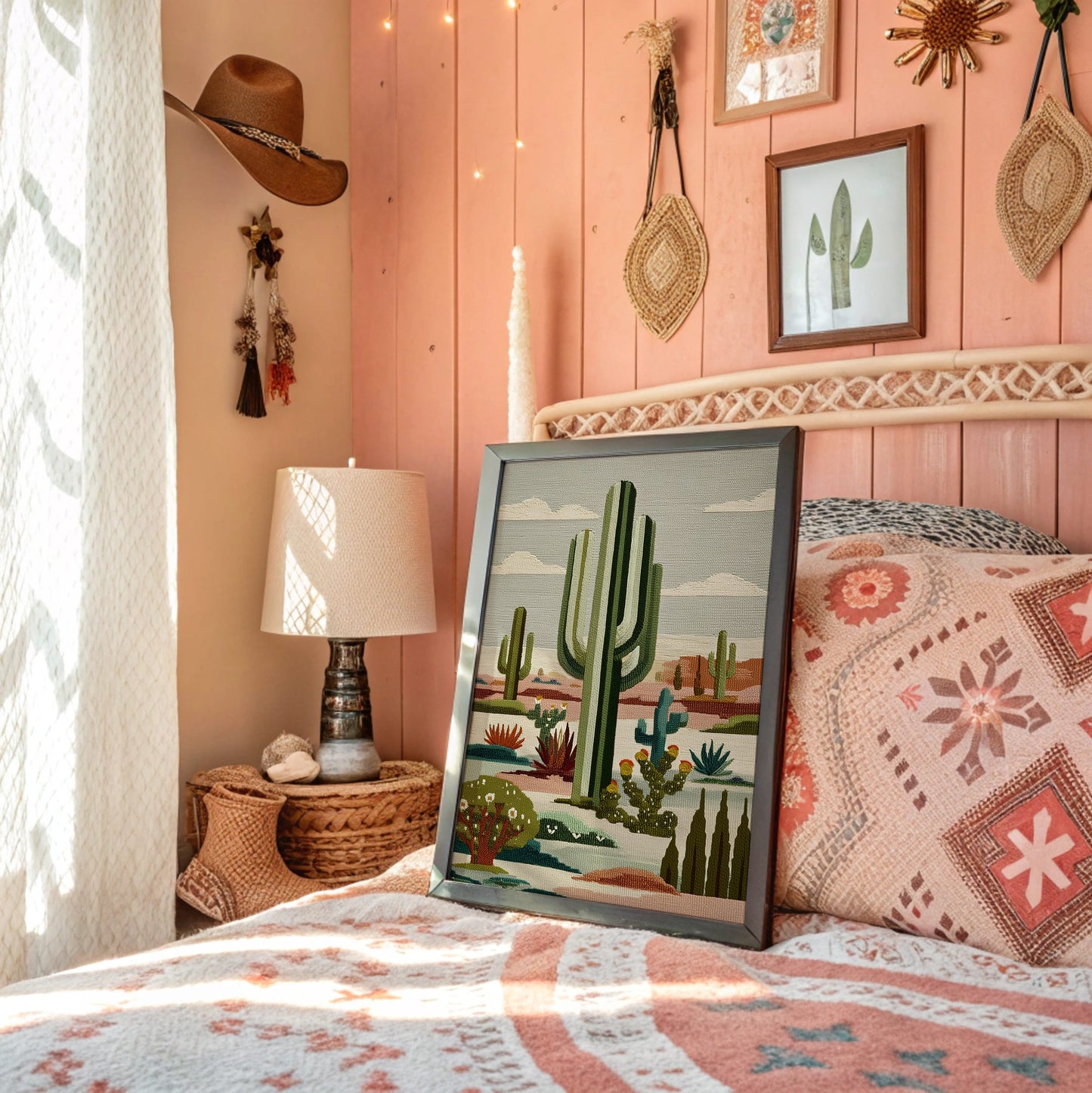 Saguaros Paint Their Desert Symphony