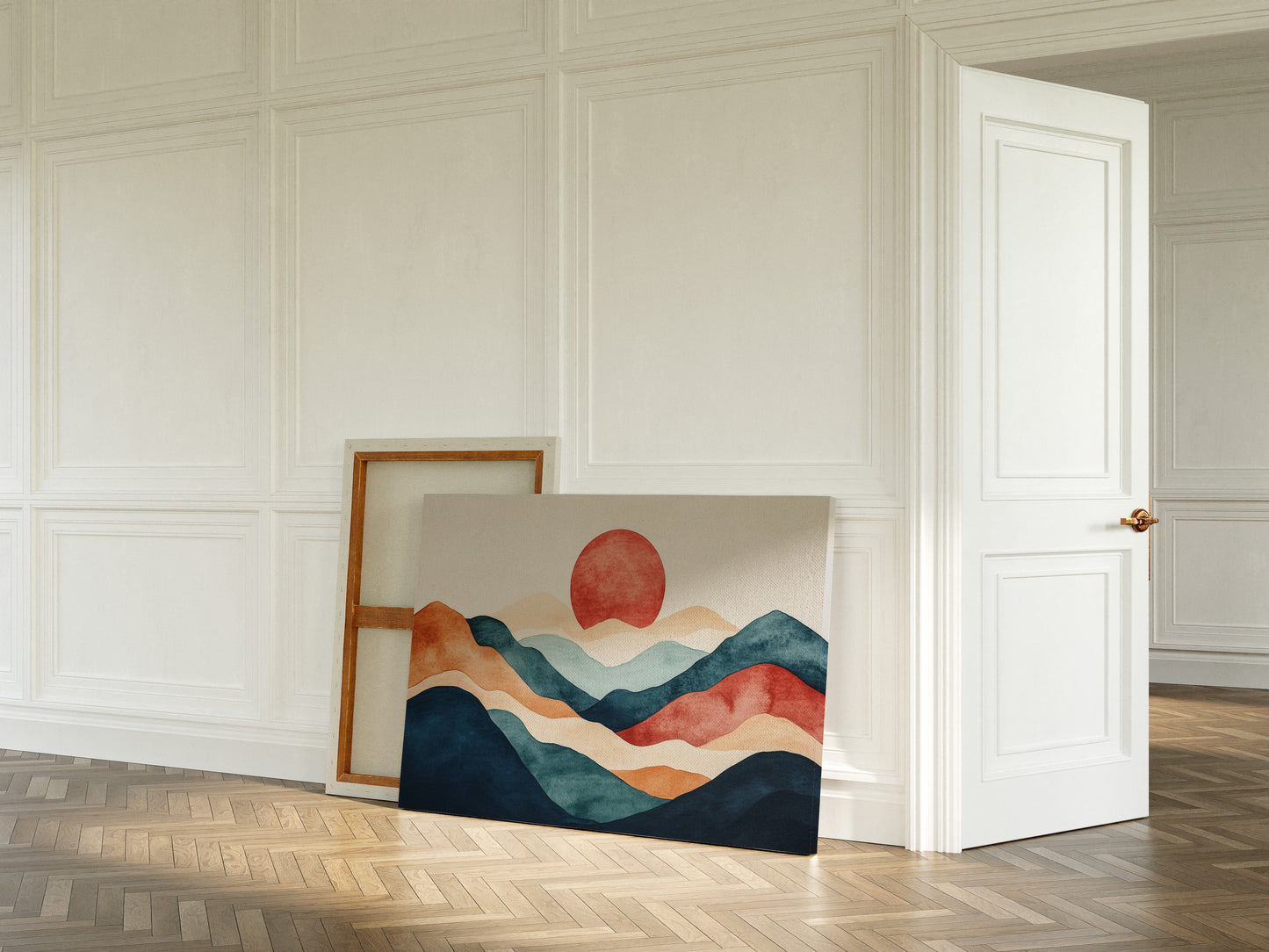 Mountains Flow Like Ocean Waves