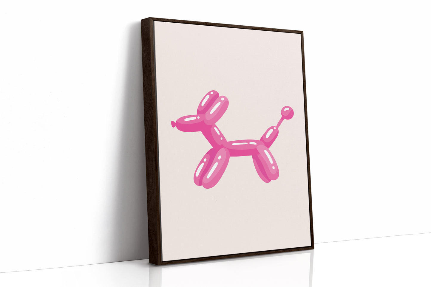 A Playful Moment in Pink