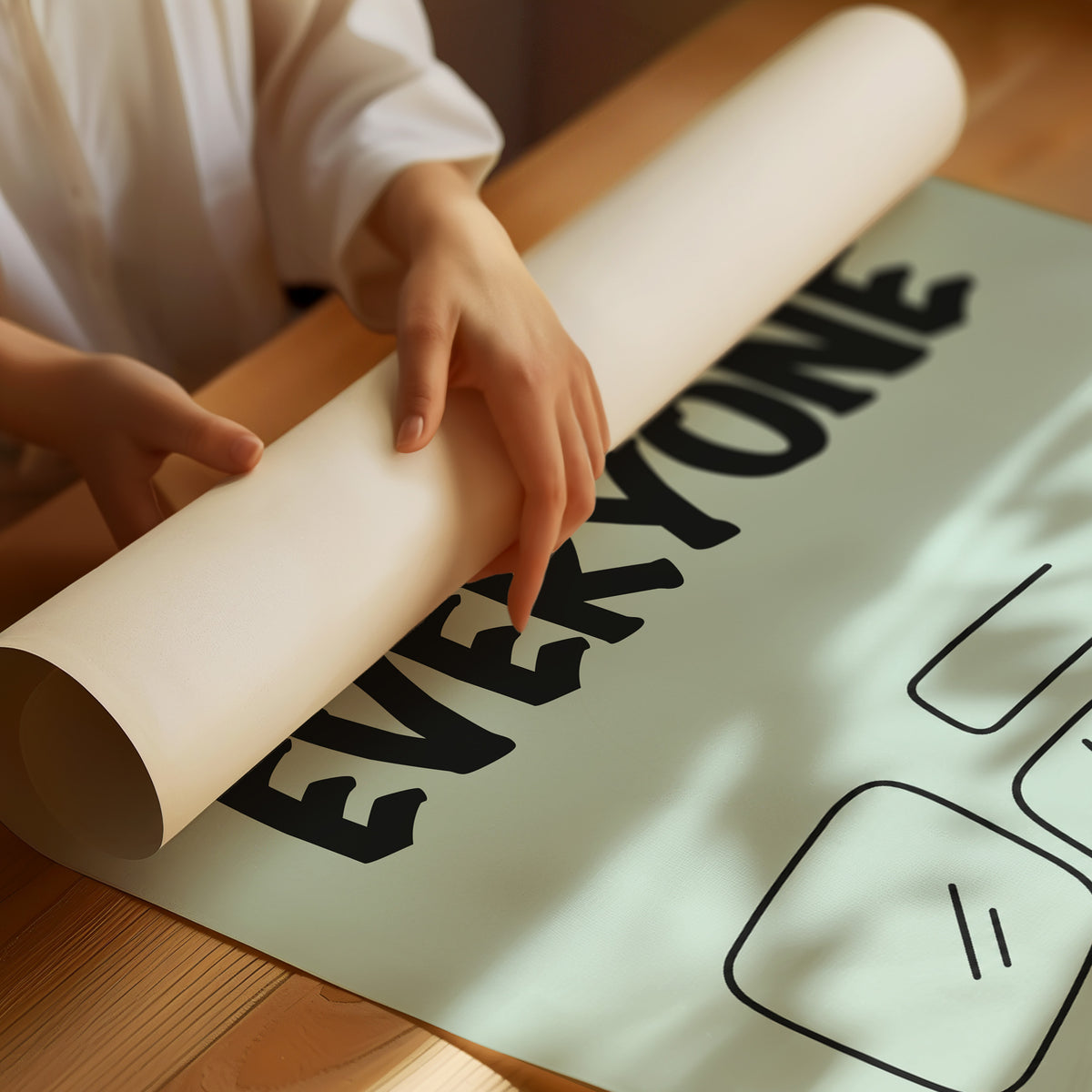 Outwork Everyone Hustle Illustration