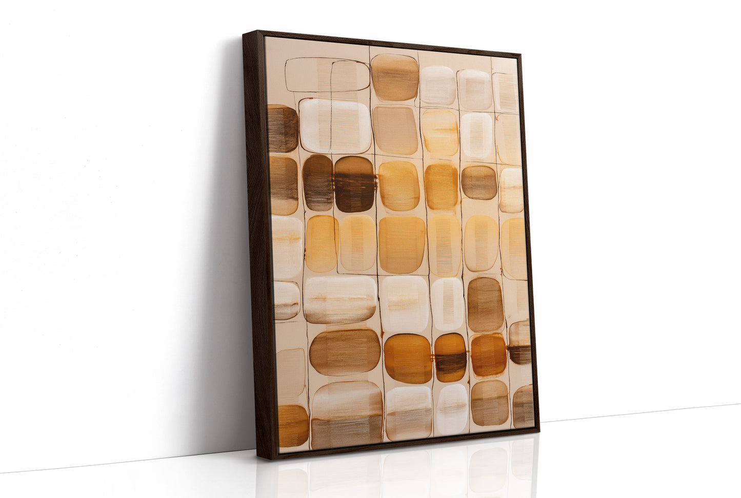 Honey Squares Dance In Morning Light