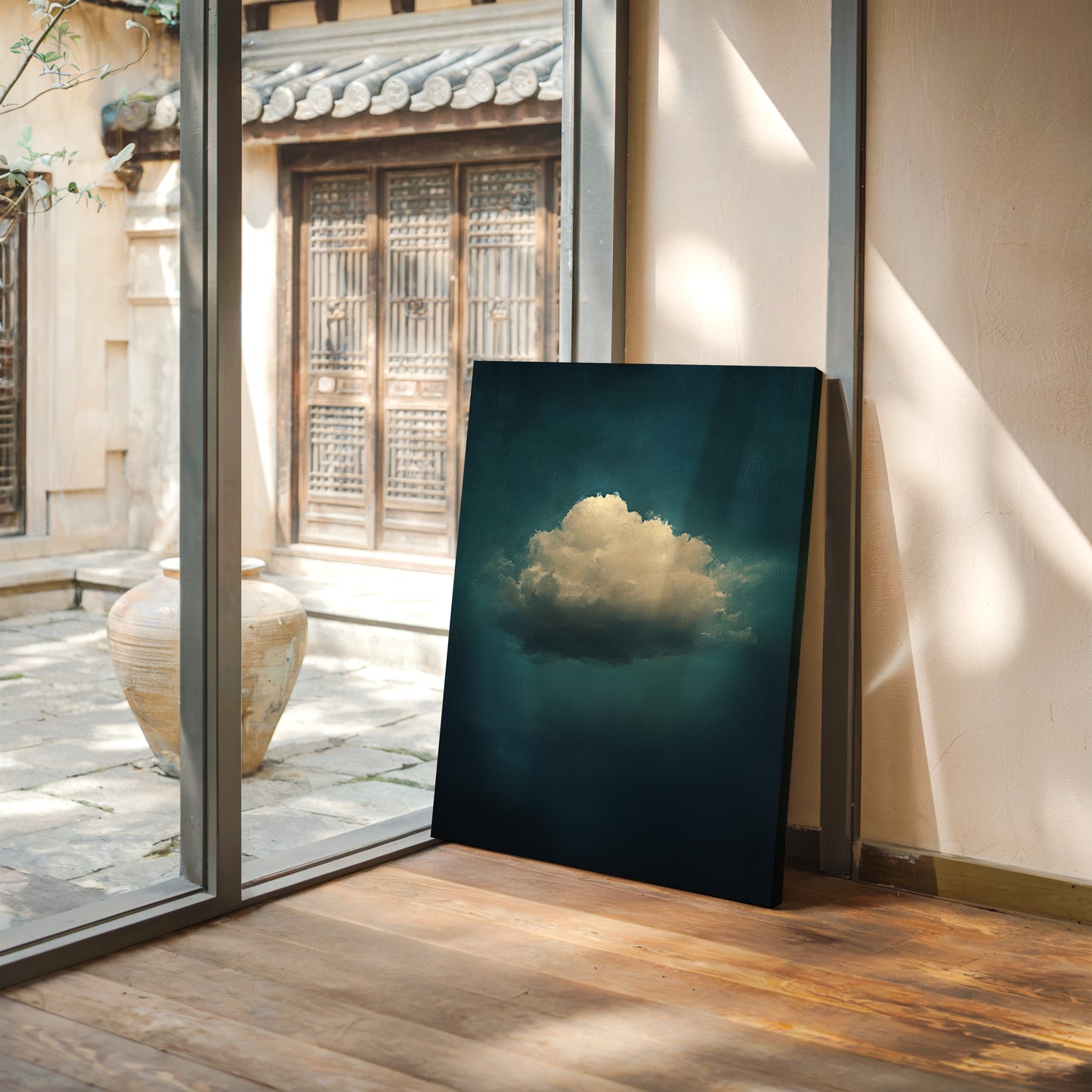 Gathering Cloud Over Blue Silence