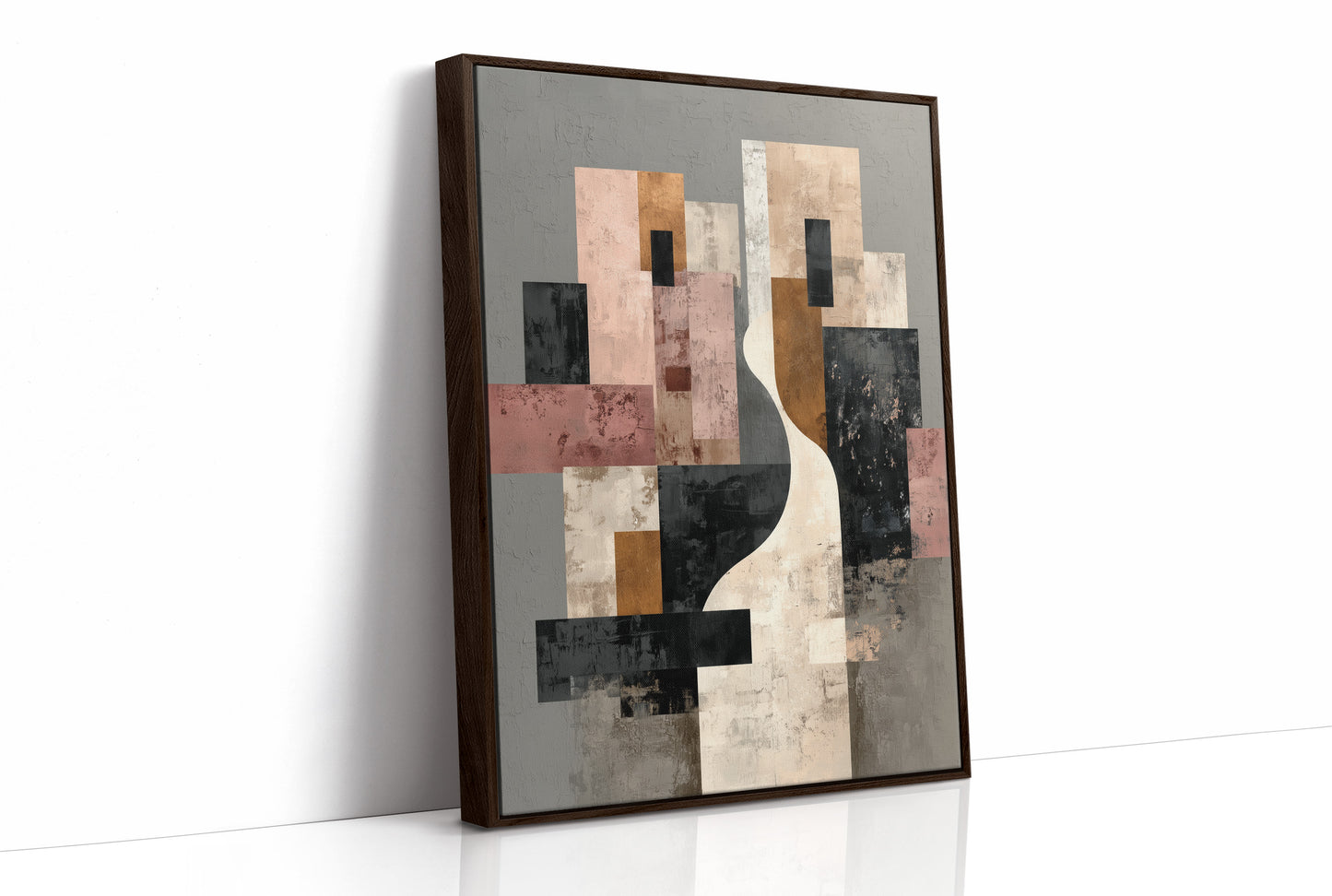 Modernist Forms Dance In Sunlight