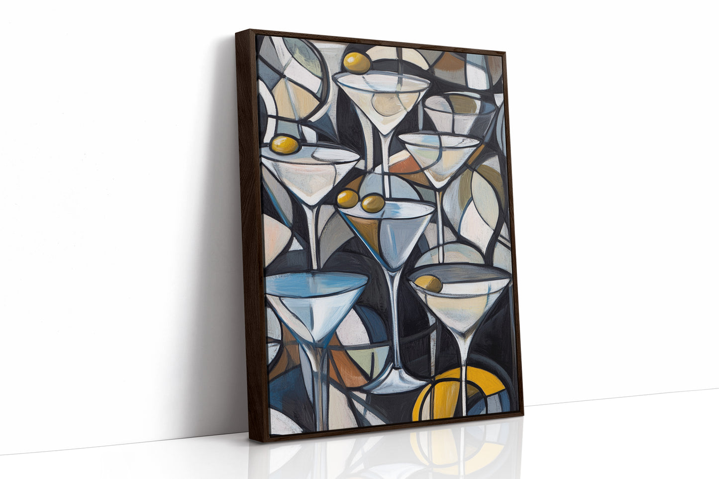 Martinis Dance In Cubist Night