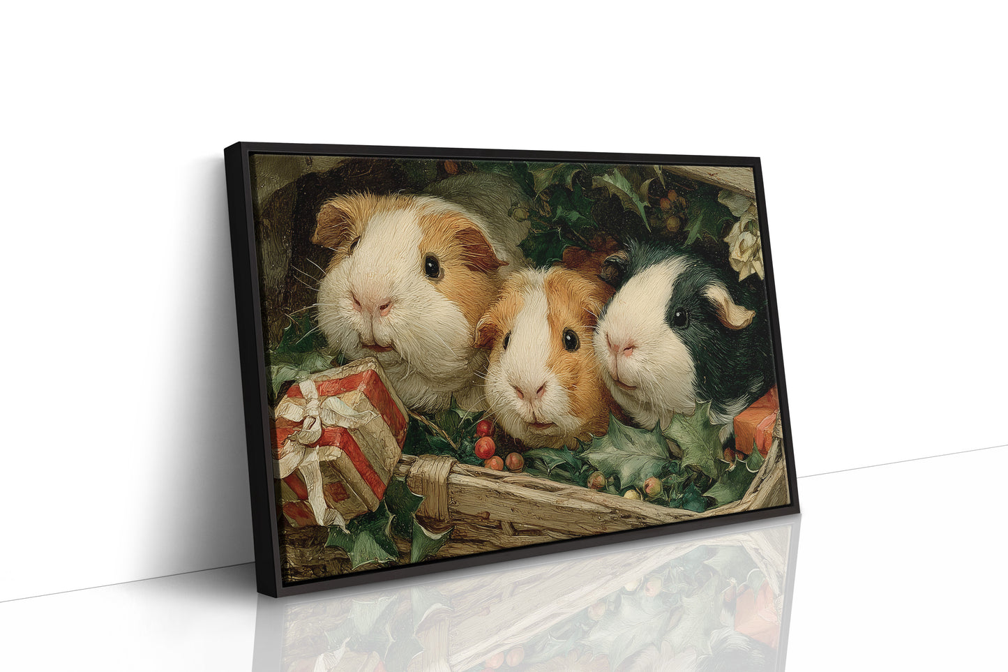 Three Little Christmas Piggies