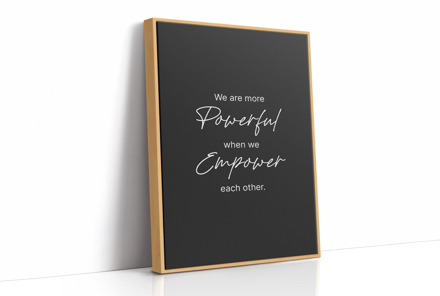 More Powerful When We Empower