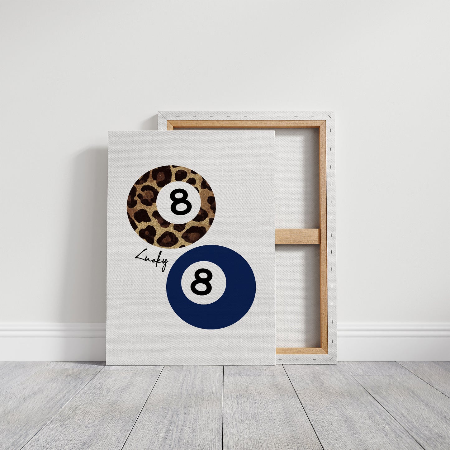 Lucky Eight in Leopard